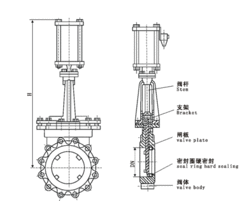 氣動閘閥